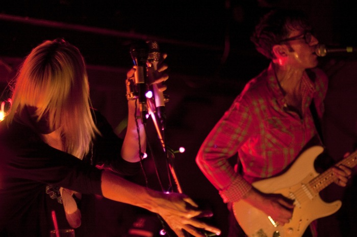 Sarah Ellquist and Daniel de Blanke of Robotanists at Silverlake Lounge